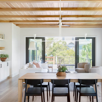 Open Living Room and Dining Area