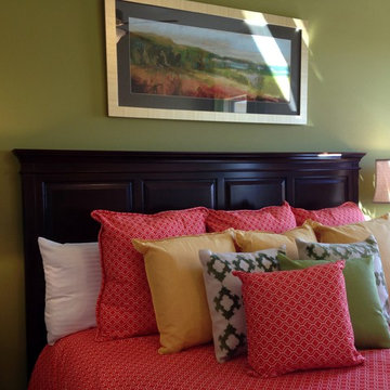Interior Design - Canyon Lakes (Green, Orange, Gold)