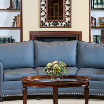 Leather Conversation Sofa