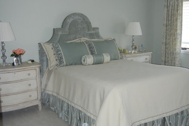 Transitional bedroom photo in Other