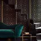 Frank Lloyd Wright Inspired - Traditional - Staircase - Omaha - by Curt