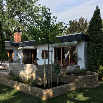 Umgestaltung Terrasse in mediterranen Stil