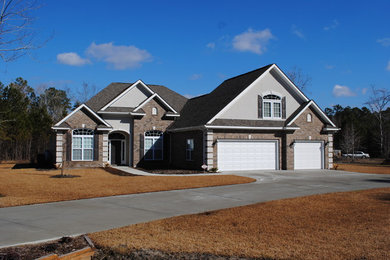 Traditional exterior home idea in Other