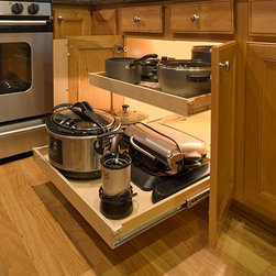 Pull Out Shelves for Base Kitchen Cabinets - Kitchen Cabinetry