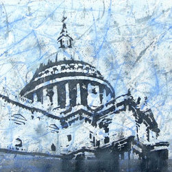 St Paul's Abstract - Paintings