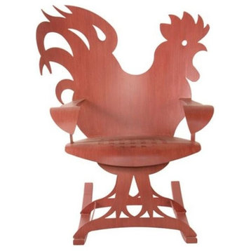 Rooster Rocking Chair