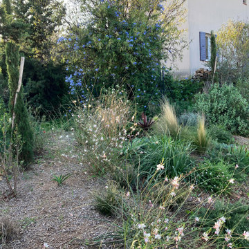 Un jardin au cœur de la ville de Marseille
