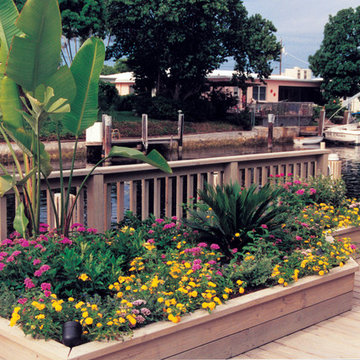 Flower Garden on Boca Raton Boat Dock