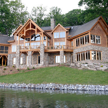 Luxury Lake Retreat - Architectural Designs House Plan 26600GG