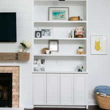 Living room shelving