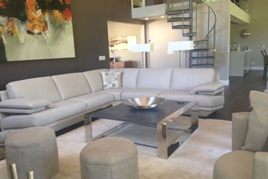 This is an example of a living room in San Diego.