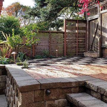 San Francisco Backyard Makeover with Built in Grill