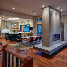fireplace mantel