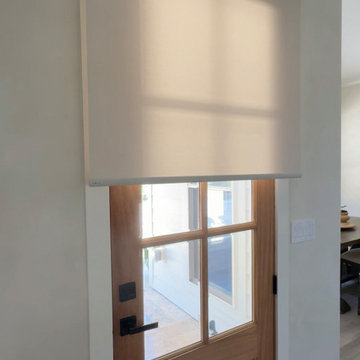 Motorized Roller Shades on Doors in Sherrills Ford
