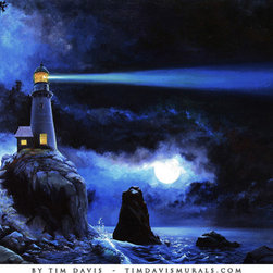 Midnight Beacon - Paintings