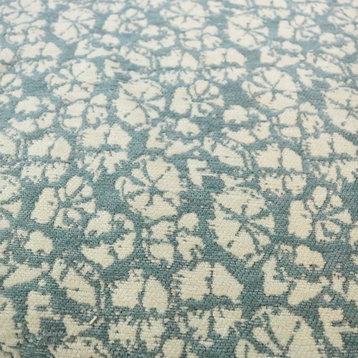 Amy Flower Chenille Jacquard Upholstery Fabric, Nordic
