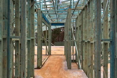 Photo of a contemporary entryway in Other.