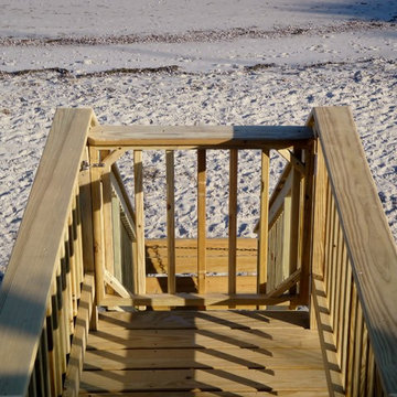 Beach Deck & Stairs - East Harwich, Cape Cod