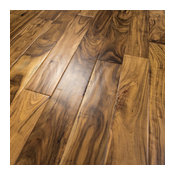 Acacia Hand Scraped Prefinished Engineered Wood Flooring, Sample