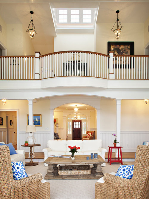 Overlooking Living Room Houzz