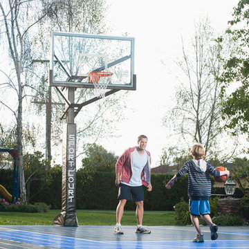 Backyard Basketball Court