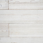 Woody Walls - Peel and Stick Wood Planks for Walls and Ceilings, 19.5 sq. ft, White Washed - - 100% Solid Wood (North American Pine)