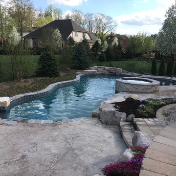 Legendary Escapes Hybrid Swimming Pool Serenity in Shelby Township {GAD}