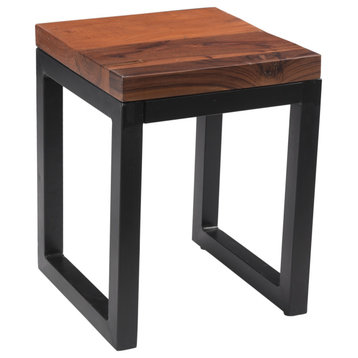 Cordova Side Table- Honied Wood