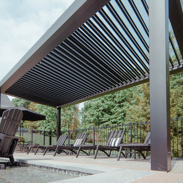 Masciulli Residence - Northville, MI: StruXure Louvered Pergola