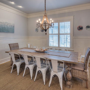 Beach Style Dining Room