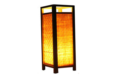 100% bamboo lampshade