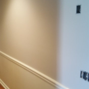 Pale Blue Hallway