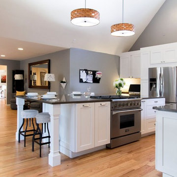 Bright & Vaulted Littleton Kitchen Remodel
