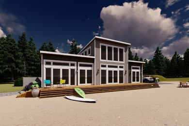 3D Render Views - Beach House