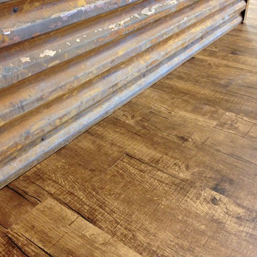 Home Bar with LVT floors