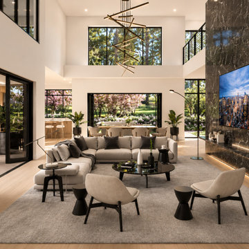 Garden House | Double-Height Great Room in Duluth, Georgia