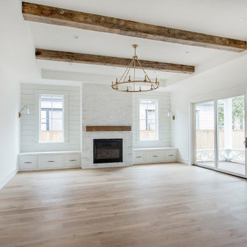 Clean & Modern White Farmhouse on E. 10th St.