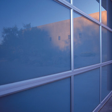 All glass Garage Door with Aluminum Frame
