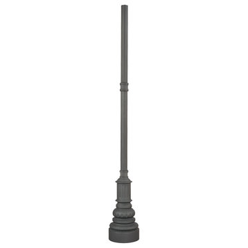 The Great Outdoors GO 7907 96" Light Post - Black