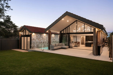 This is an example of a contemporary home design in Sydney.
