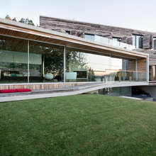 Casas Houzz: Una vivienda en Galicia hecha con 625 troncos de eucalipto