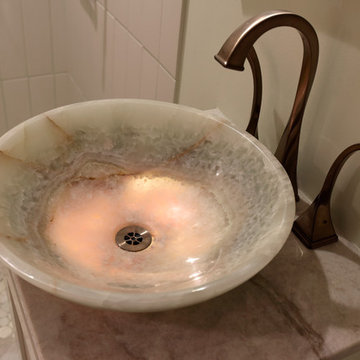 Art Nouveau Oakwood Bathroom