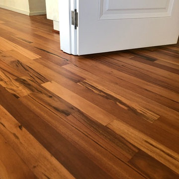 Restored water damaged flooring