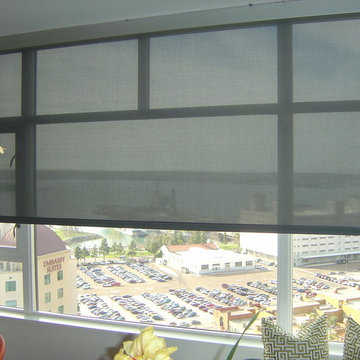 3% Screen Motorized Roller Shades