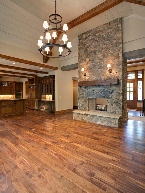 Fireplace Wood Plank Houzz