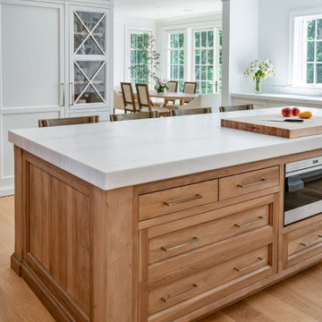 White Rhino Honed Kitchen countertops