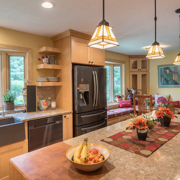 Bear Lake Craftsman Kitchen
