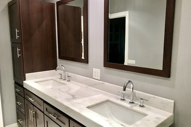 Example of a trendy bathroom design in Orange County