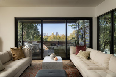 Inspiration for a 1960s living room remodel in Louisville