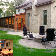 Screened in porch
